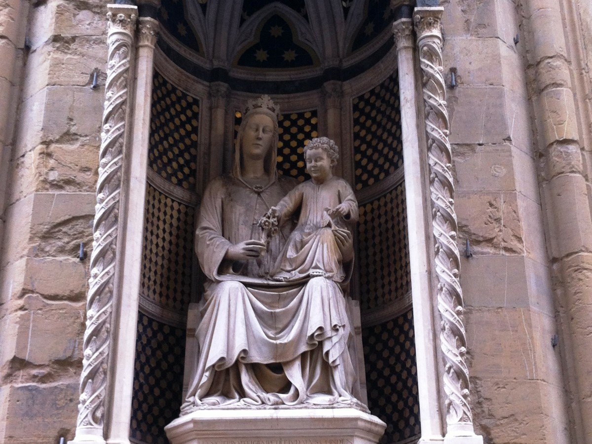 Orsanmichele, Firenze, "Madonna della Rosa"