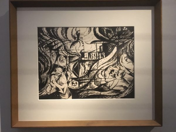 Umberto Boccioni - Gli addii, Studio per gli Stati d'animo 1911-1912, Londra Estorick Collection