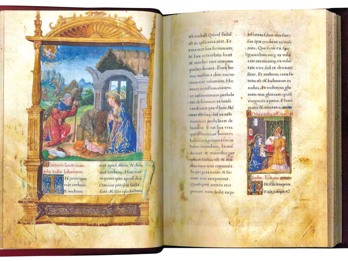 Una immagine dell'edizione in facsimile del Ms.2020 Codice Valois