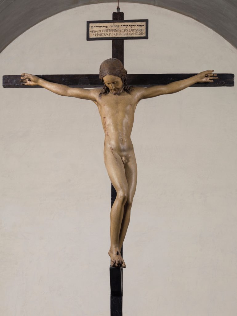 Crocefisso di Michelangelo in Santo Spirito foto di Albino Todeschini